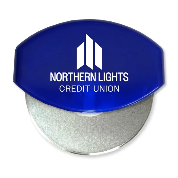 4.33"H x 4.37"W x 1"D gourmet pizza cutter with a removable... from ASI 54040 Fey Promo / Mi Line by Fey