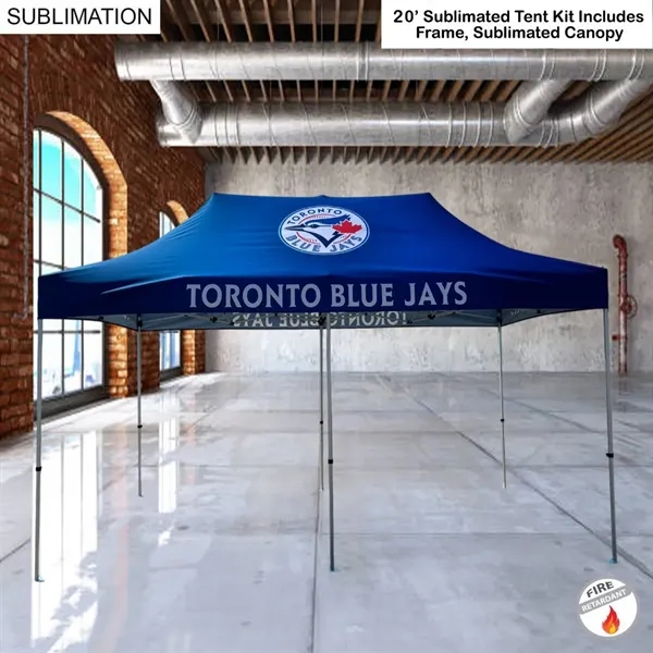 48Hr Quick Ship -20' premium sublimated tent kit, includes premium 40mm... from ASI 53509 FIEL-Fairdeal Import & Export