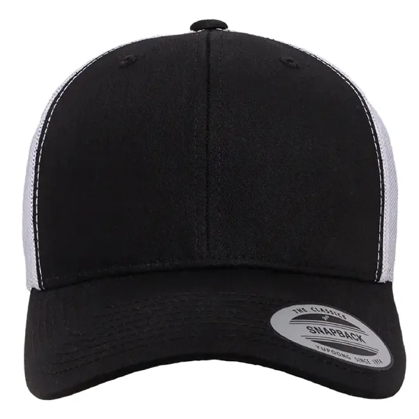 Yupoong 6606 YP Classics Retro Trucker with leatherette patches or embroidery... from ASI 74601 Calico