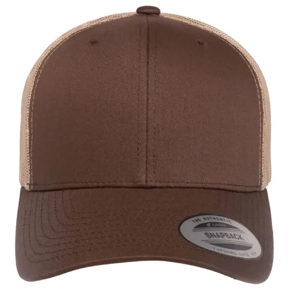 Yupoong 6606 YP Classics Retro Trucker with leatherette patches or embroidery... from ASI 74601 Calico