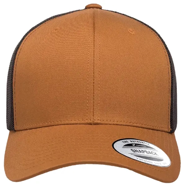 Yupoong 6606 YP Classics Retro Trucker with leatherette patches or embroidery... from ASI 74601 Calico