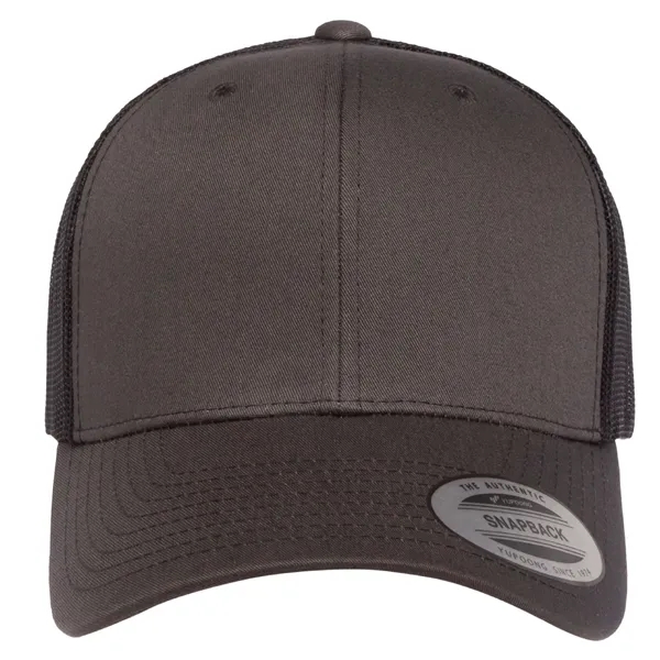 Yupoong 6606 YP Classics Retro Trucker with leatherette patches or embroidery... from ASI 74601 Calico