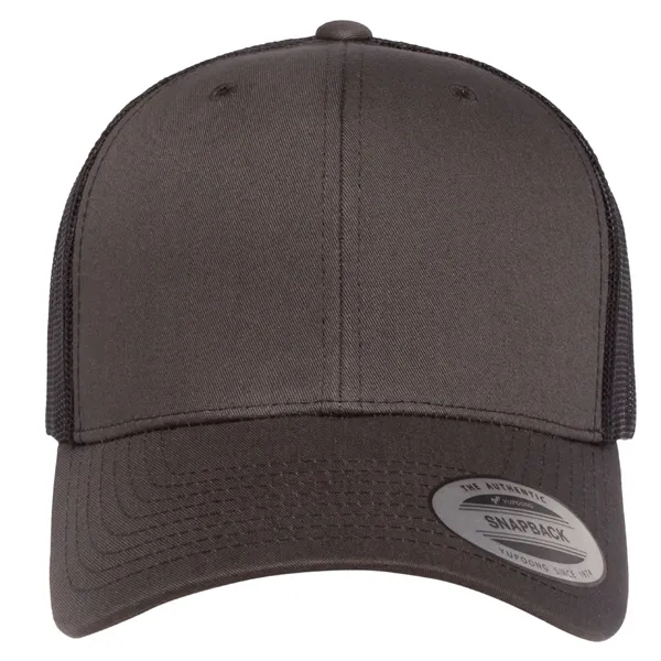 Yupoong 6606 YP Classics Retro Trucker with leatherette patches or embroidery... from ASI 74601 Calico