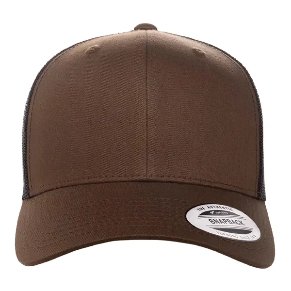 Yupoong 6606 YP Classics Retro Trucker with leatherette patches or embroidery... from ASI 74601 Calico