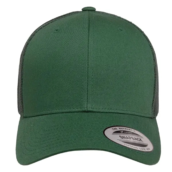 Yupoong 6606 YP Classics Retro Trucker with leatherette patches or embroidery... from ASI 74601 Calico