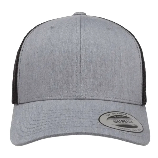 Yupoong 6606 YP Classics Retro Trucker with leatherette patches or embroidery... from ASI 74601 Calico