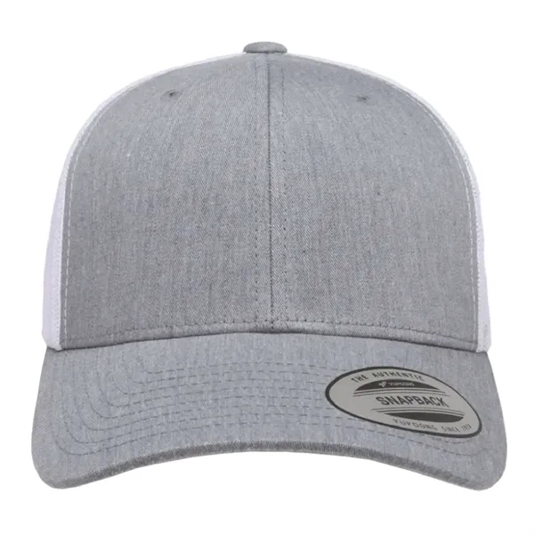 Yupoong 6606 YP Classics Retro Trucker with leatherette patches or embroidery... from ASI 74601 Calico