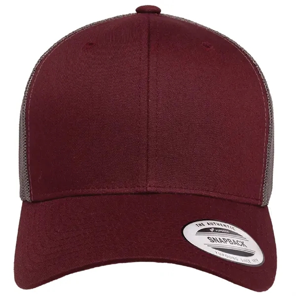 Yupoong 6606 YP Classics Retro Trucker with leatherette patches or embroidery... from ASI 74601 Calico