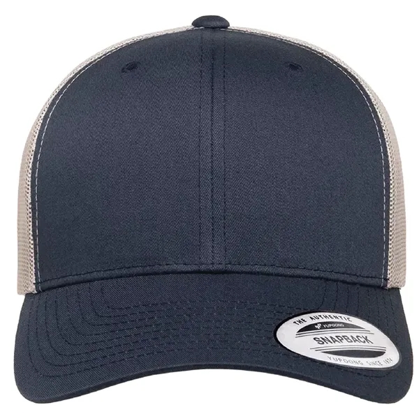 Yupoong 6606 YP Classics Retro Trucker with leatherette patches or embroidery... from ASI 74601 Calico