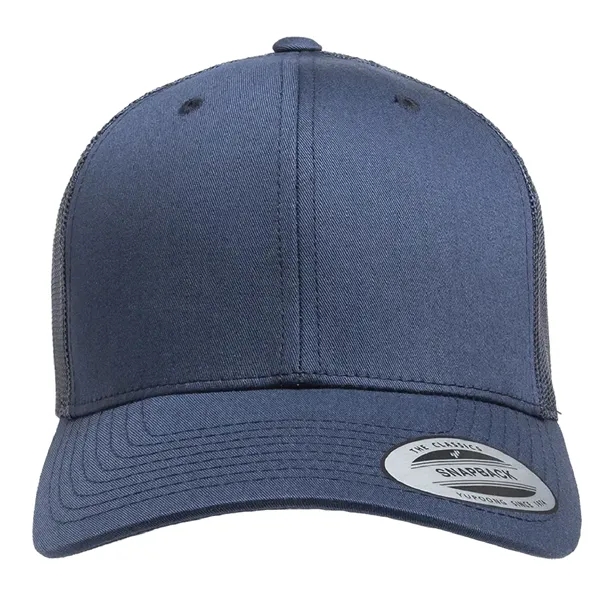 Yupoong 6606 YP Classics Retro Trucker with leatherette patches or embroidery... from ASI 74601 Calico