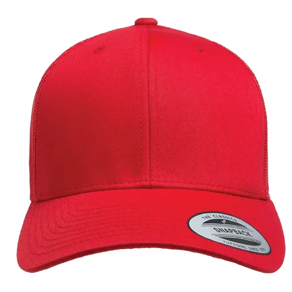 Yupoong 6606 YP Classics Retro Trucker with leatherette patches or embroidery... from ASI 74601 Calico