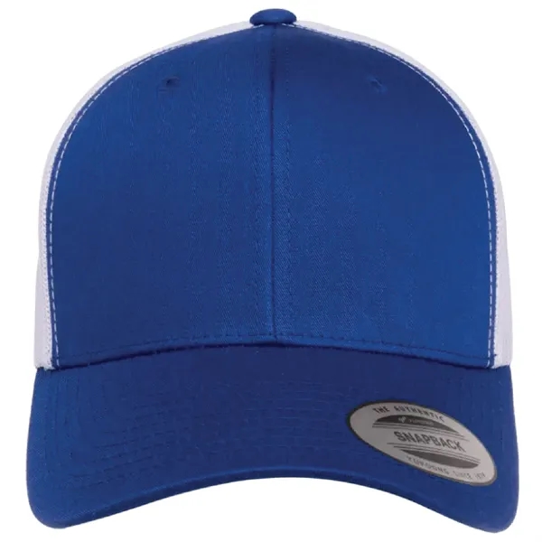 Yupoong 6606 YP Classics Retro Trucker with leatherette patches or embroidery... from ASI 74601 Calico