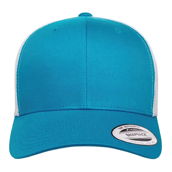 Yupoong 6606 YP Classics Retro Trucker with leatherette patches or embroidery... from ASI 74601 Calico