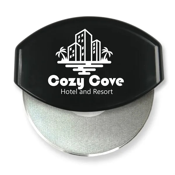 4.33"H x 4.37"W x 1"D gourmet pizza cutter with a removable... from ASI 54040 Fey Promo / Mi Line by Fey