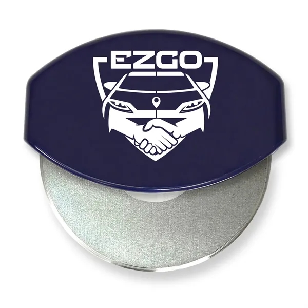 4.33"H x 4.37"W x 1"D gourmet pizza cutter with a removable... from ASI 54040 Fey Promo / Mi Line by Fey