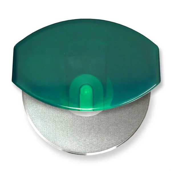 4.33"H x 4.37"W x 1"D gourmet pizza cutter with a removable... from ASI 54040 Fey Promo / Mi Line by Fey