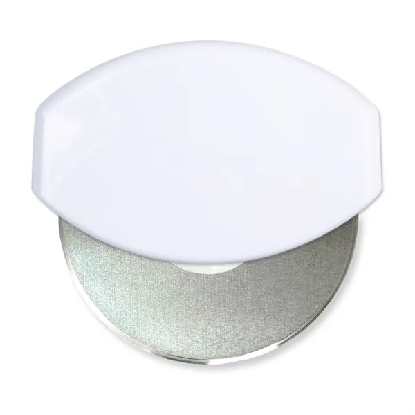 4.33"H x 4.37"W x 1"D gourmet pizza cutter with a removable... from ASI 54040 Fey Promo / Mi Line by Fey