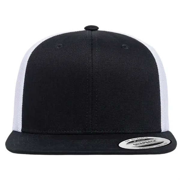 Yupoong 6606 YP Classics Retro Trucker with leatherette patches or embroidery... from ASI 74601 Calico