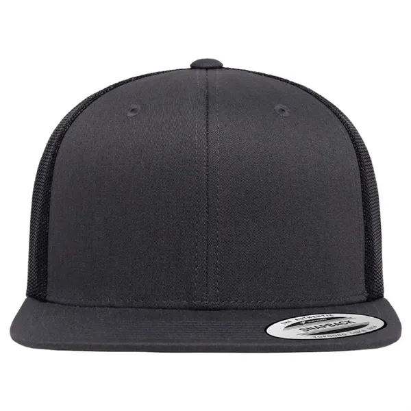 Yupoong 6606 YP Classics Retro Trucker with leatherette patches or embroidery... from ASI 74601 Calico