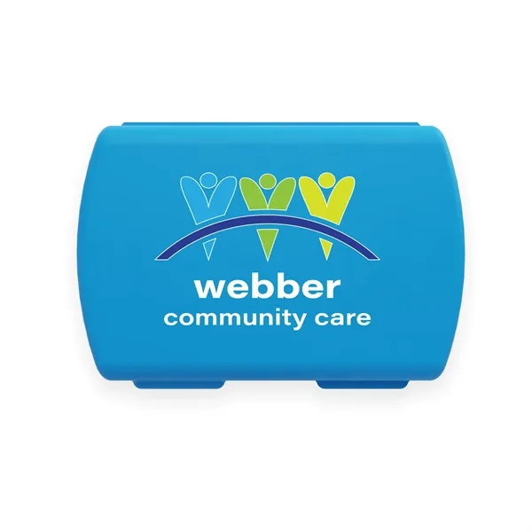 Digital full color imprinted, USA made, First Aid plastic box.... from ASI 54040 Fey Promo