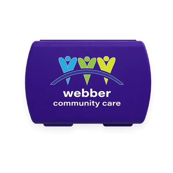 Digital full color imprinted, USA made, First Aid plastic box.... from ASI 54040 Fey Promo