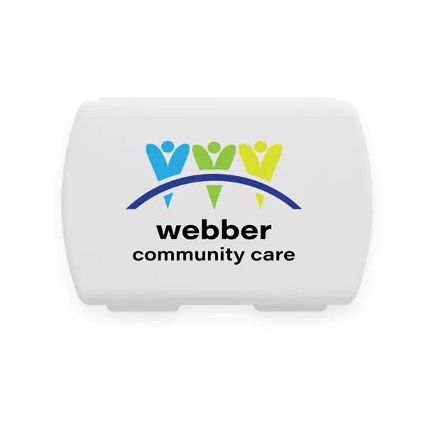 Digital full color imprinted, USA made, First Aid plastic box.... from ASI 54040 Fey Promo