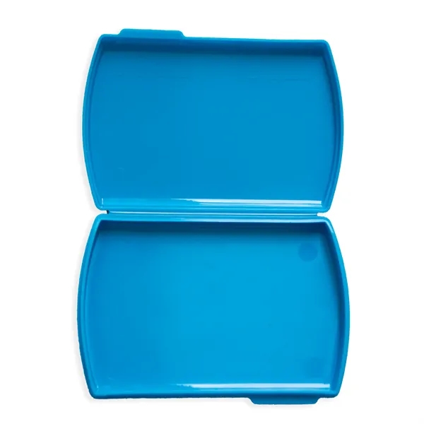 Digital full color imprinted, USA made, First Aid plastic box.... from ASI 54040 Fey Promo