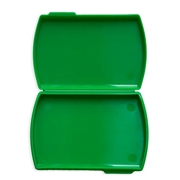 Digital full color imprinted, USA made, First Aid plastic box.... from ASI 54040 Fey Promo