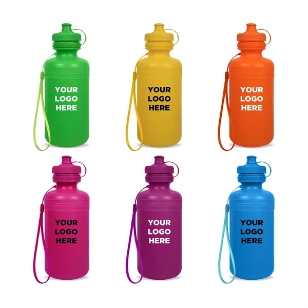 Neon Water Bottles Asst. Colors 18oz.(Blank)... from ASI 42016 Brighter Promotions Inc