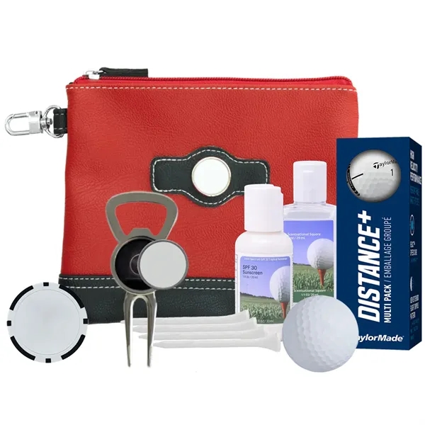 Players Golf Kit with three TaylorMade balls, tees, divot tool, ball... from ASI 38120 Ball Pro / Diversified Quality Kitchenware