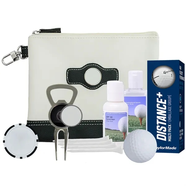 Players Golf Kit with three TaylorMade balls, tees, divot tool, ball... from ASI 38120 Ball Pro / Diversified Quality Kitchenware