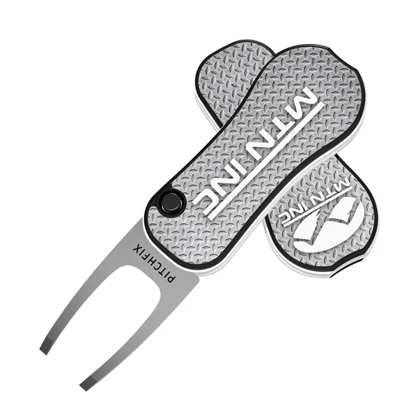 ABS plastic and stainless steel divot tool with two-sided imprint.... from ASI 52263 EMT