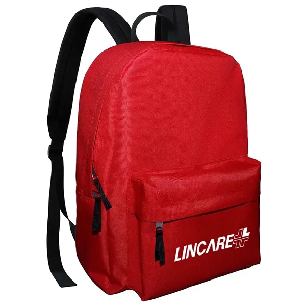 Zippered main compartment and zippered front pocket.... from ASI 31517 Admart Products / Admart Line