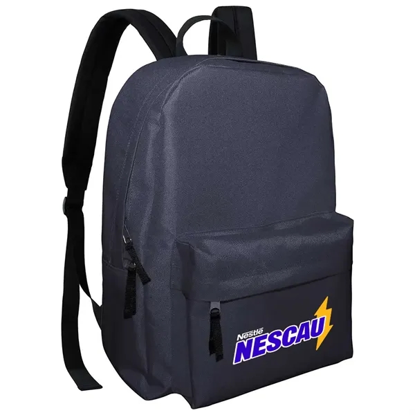 Zippered main compartment and zippered front pocket.... from ASI 31517 Admart Products / Admart Line