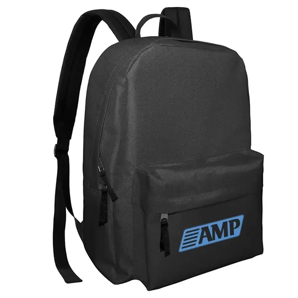 Zippered main compartment and zippered front pocket.... from ASI 31517 Admart Products / Admart Line