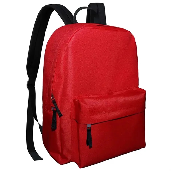 Zippered main compartment and zippered front pocket.... from ASI 31517 Admart Products / Admart Line