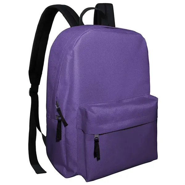 Zippered main compartment and zippered front pocket.... from ASI 31517 Admart Products / Admart Line