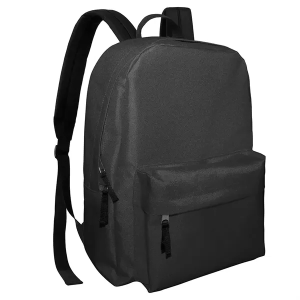 Zippered main compartment and zippered front pocket.... from ASI 31517 Admart Products / Admart Line