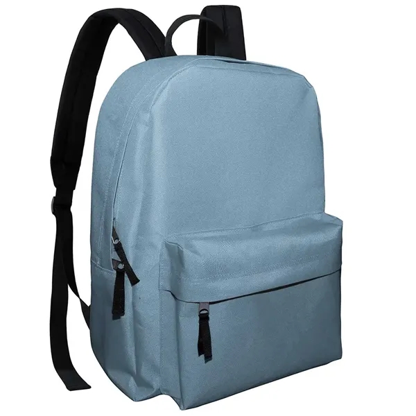 Zippered main compartment and zippered front pocket.... from ASI 31517 Admart Products / Admart Line