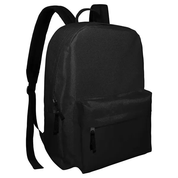 Zippered main compartment and zippered front pocket.... from ASI 31517 Admart Products / Admart Line
