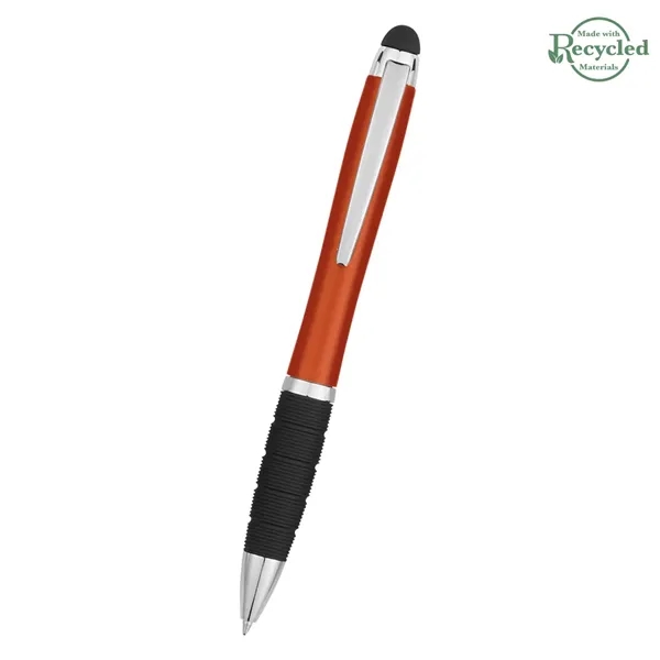 Twist-action pen with a light, stylus, and rubber grip for better... from ASI 61125 Hit Promotional Products / Hit®