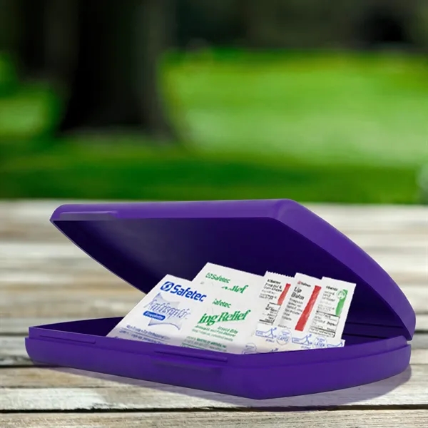 Full color imprinted USA made Outdoor Aid Kit with Hand Sanitizers,... from ASI 54040 Fey Promo