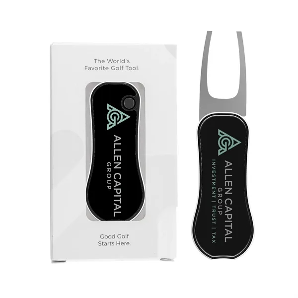 Golf divot tool and ball marker in gift box.... from ASI 52263 EMT