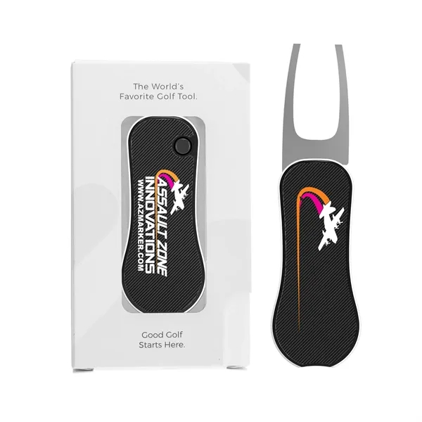 Golf divot tool and ball marker in gift box.... from ASI 52263 EMT