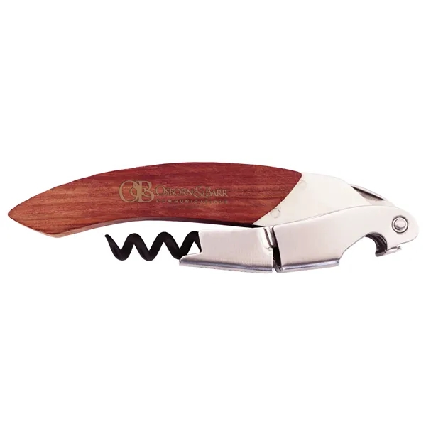 Origine French Oak Barrel Double Step Professional Waiter's Corkscrew with Wine... from ASI 55450 Franmara Inc