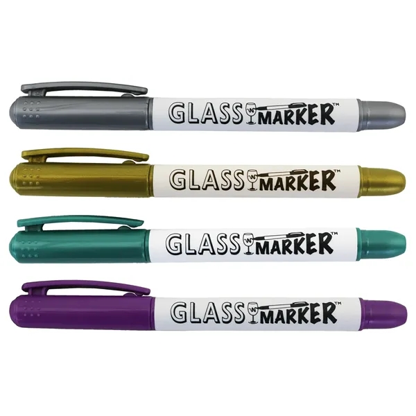 Wine Glass Markers. Includes chalk. Blank.... from ASI 55450 Franmara Inc