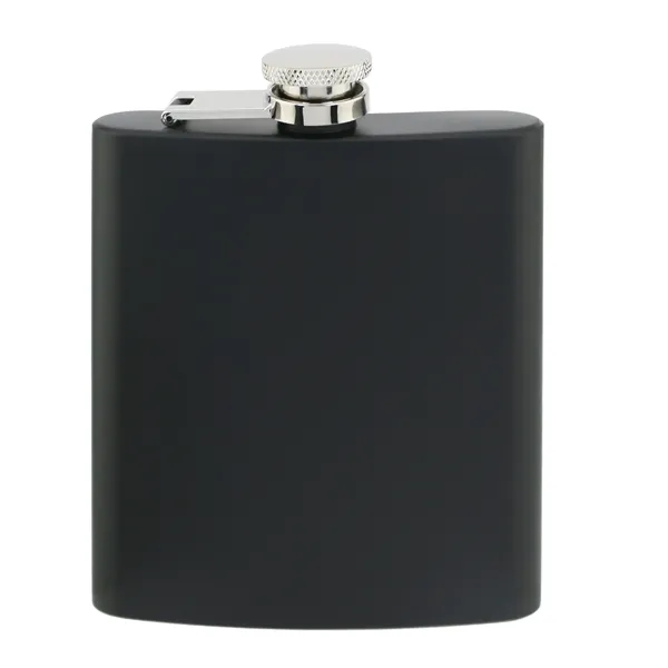 Captive-Top Flask, Matte Black with funnel.... from ASI 55450 Franmara Inc