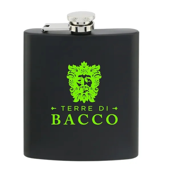 Captive-Top Flask, Matte Black with funnel.... from ASI 55450 Franmara Inc