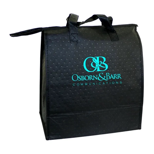 Black Vino Thermal Six-Bottle, Zip Up Wine Tote... from ASI 55450 Franmara Inc