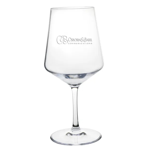 Elegant Wine Glass, Acrylic18oz.... from ASI 55450 Franmara Inc